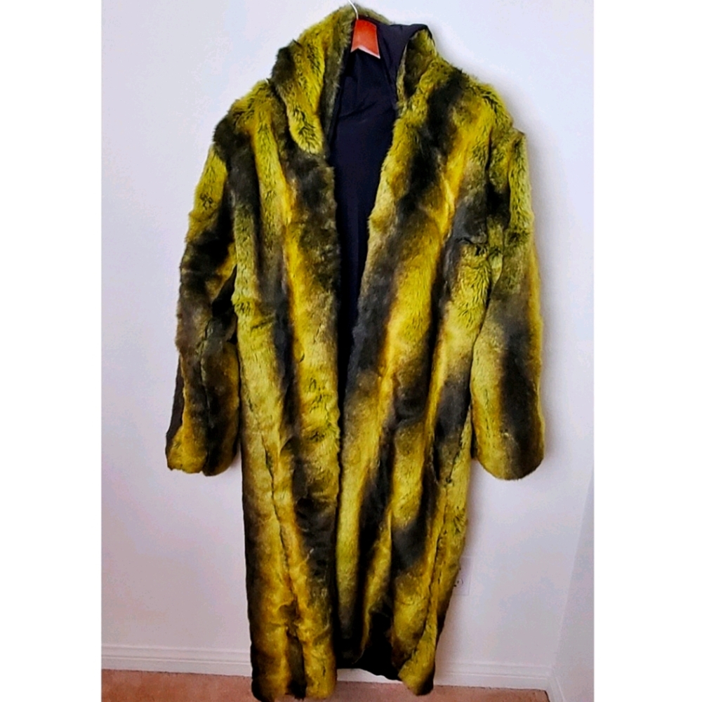 Faux Fur coat long